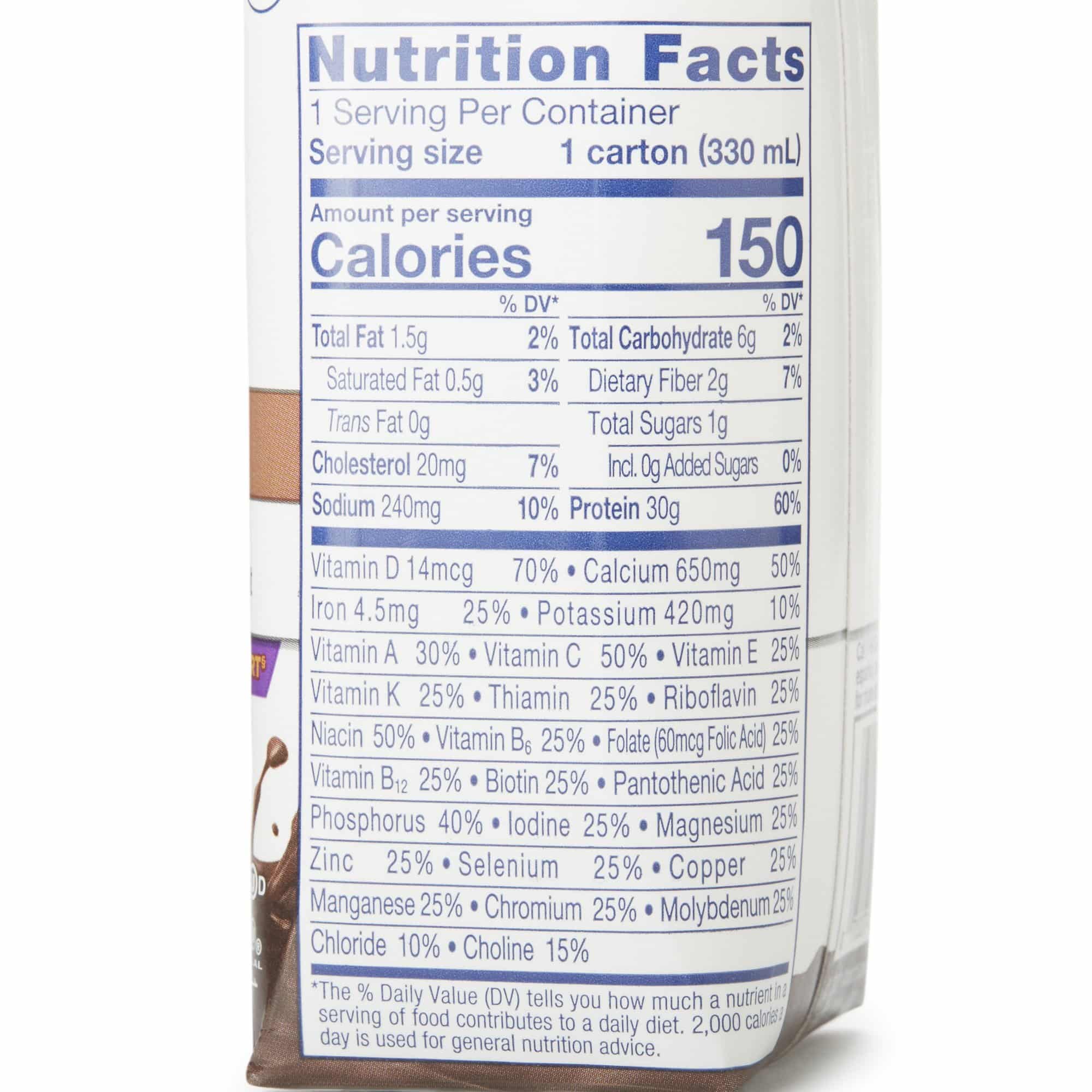 Oral Supplement Ensure® Max Protein Nutrition Shake Milk Chocolate Flavor Liquid 11 oz. Reclosable Carton