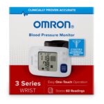 Home Automatic Digital Blood Pressure Monitor Omron®3 Series™ Large Cuff Nylon Cuff 23 - 40 cm Wrist