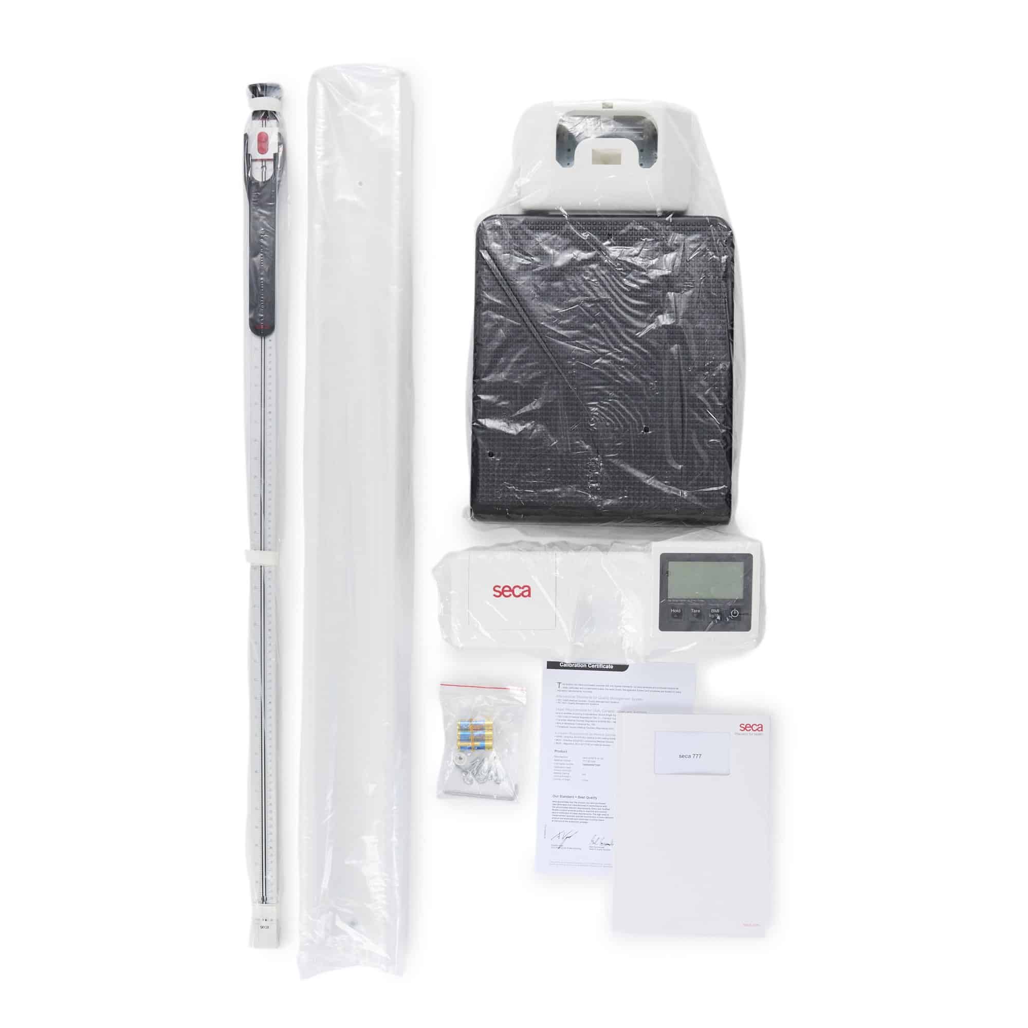 Seca® 777 Column Scale Height Rod Digital 550 lbs Battery