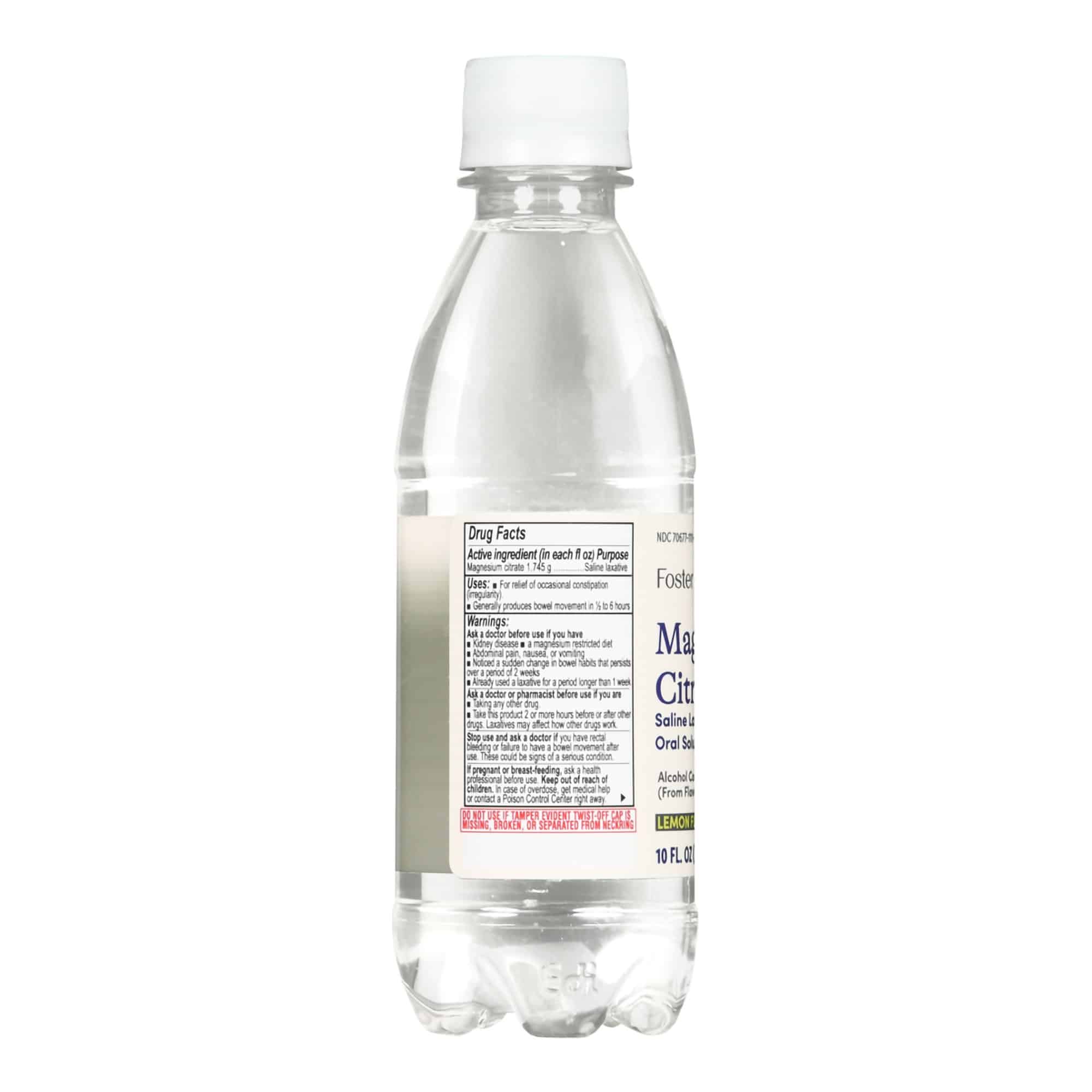 Laxative Foster & Thrive™ Lemon Flavor Liquid 10 oz. Magnesium Citrate