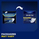 Bladder Control Pad TENA® Men™ Maximum 8 Inch Length Heavy Absorbency Dry-Fast Core™ One Size Fits Most