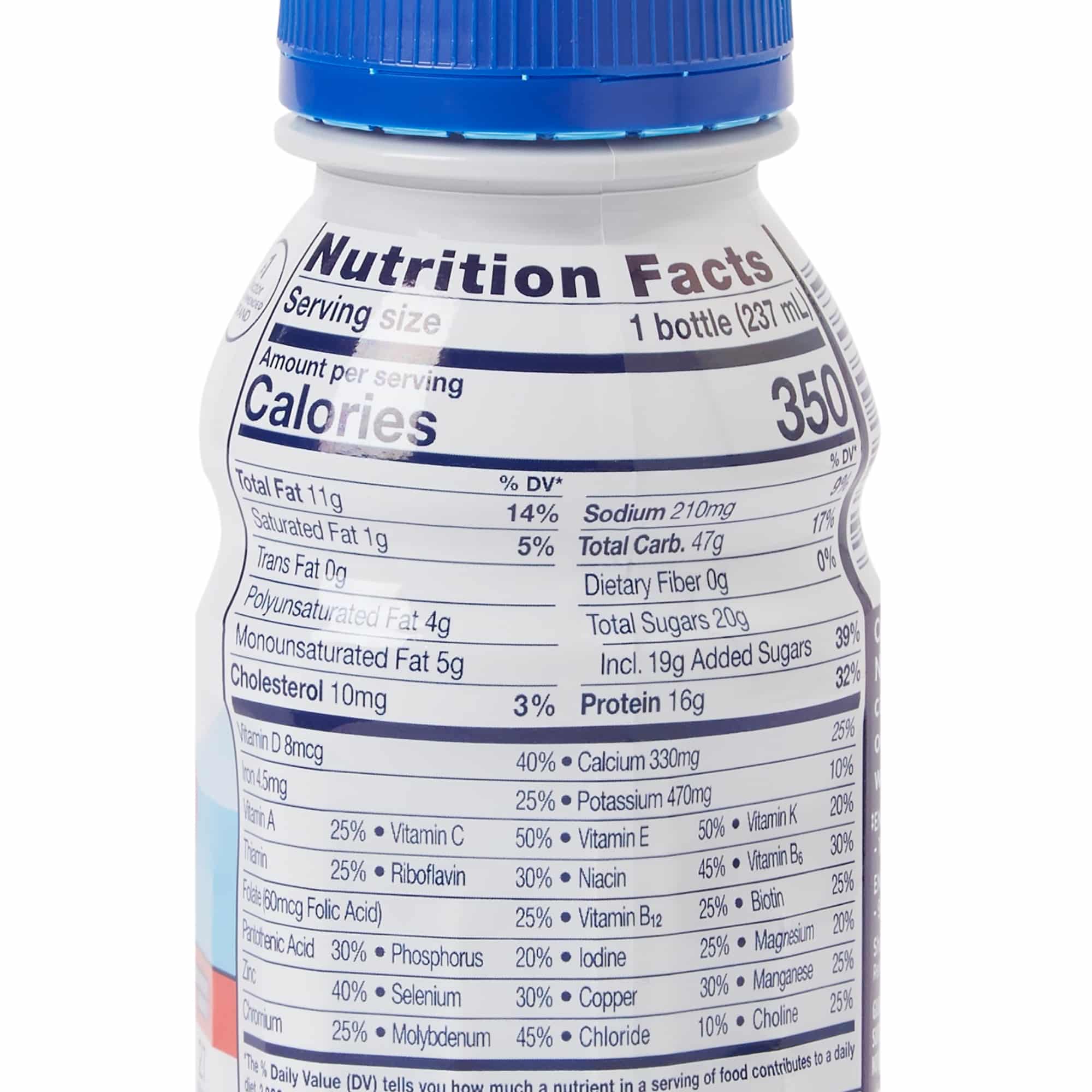 Oral Supplement Ensure® Plus Nutrition Shake Vanilla Flavor Liquid 8 oz. Bottle