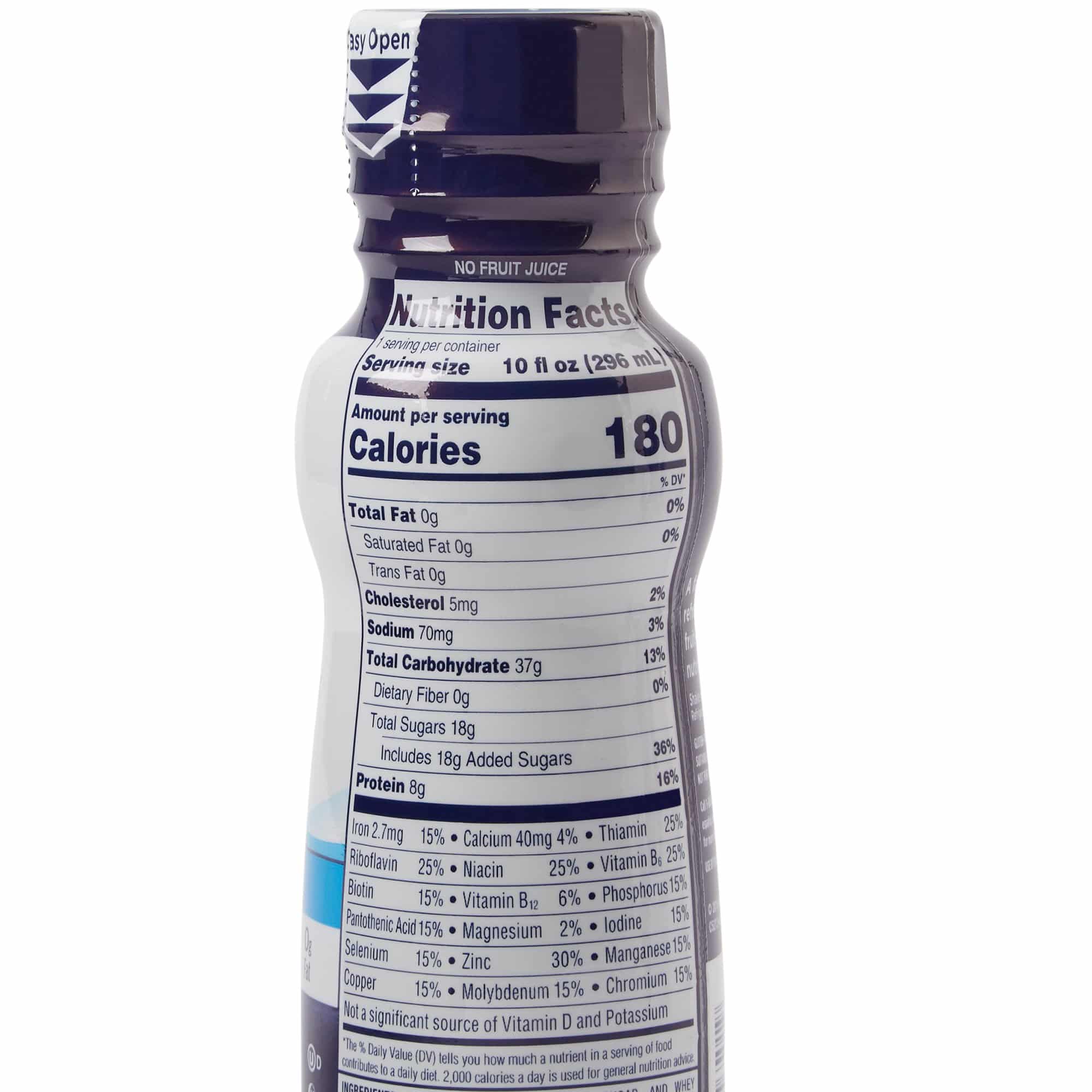 Oral Supplement Ensure® Clear Blueberry Pomegranate Flavor Liquid 10 oz. Bottle