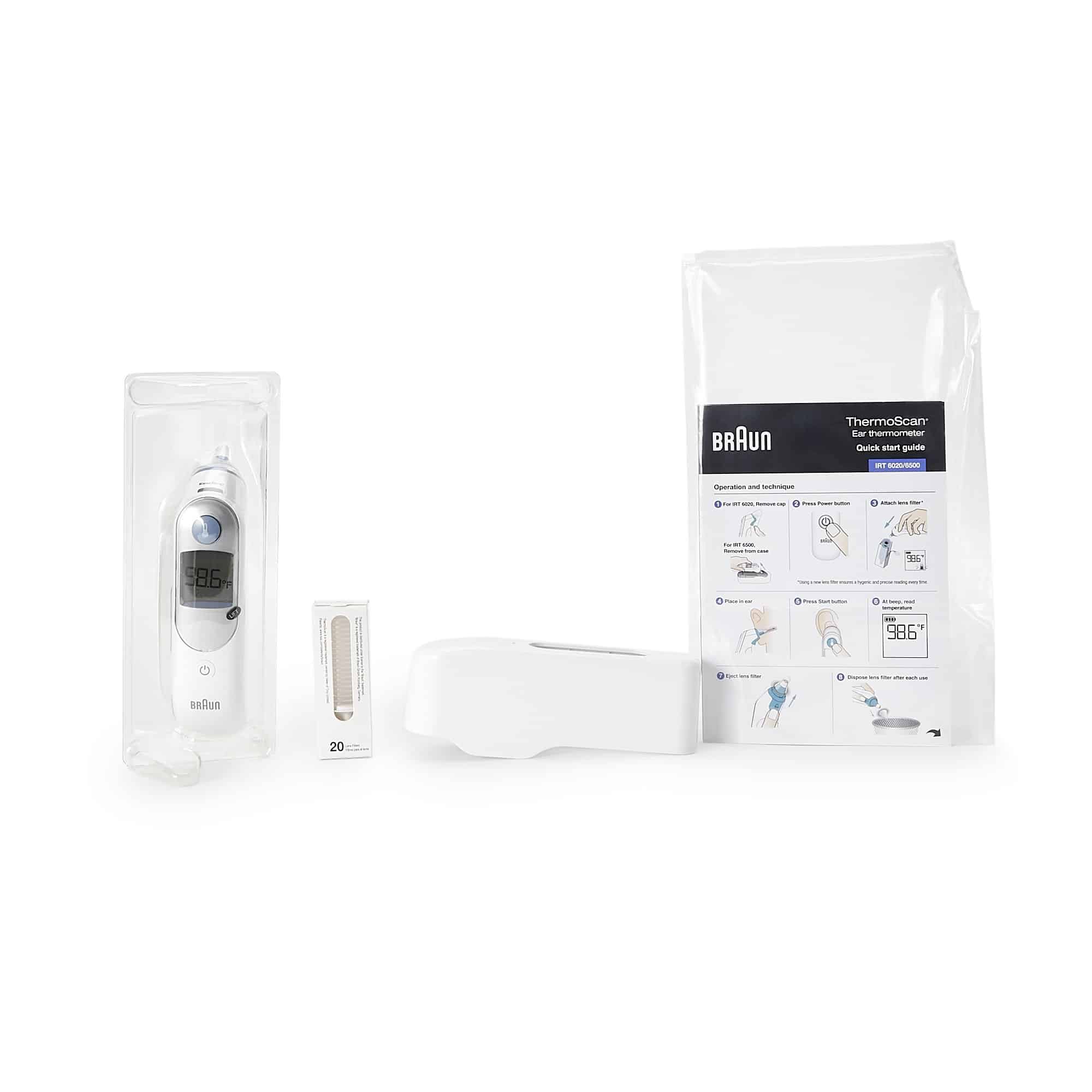Tympanic Ear Thermometer Braun ThermoScan® Ear Probe Handheld