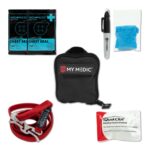 First Aid Kit My Medic™ Everyday Carry Black Rubber Case