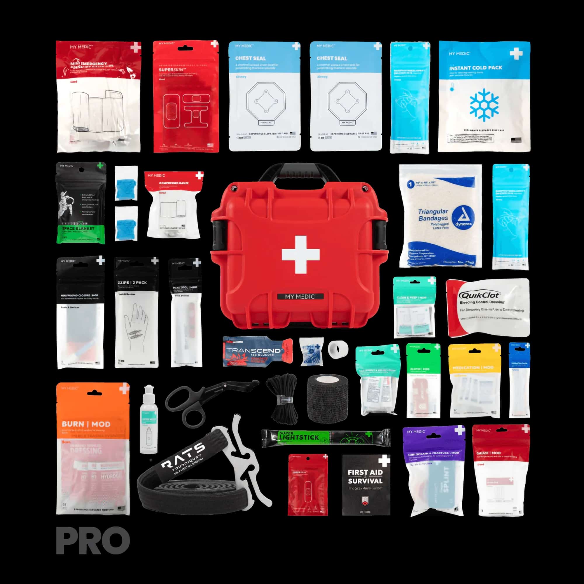 First Aid Kit My Medic™ MYFAK PRO Waterproof Hard Case